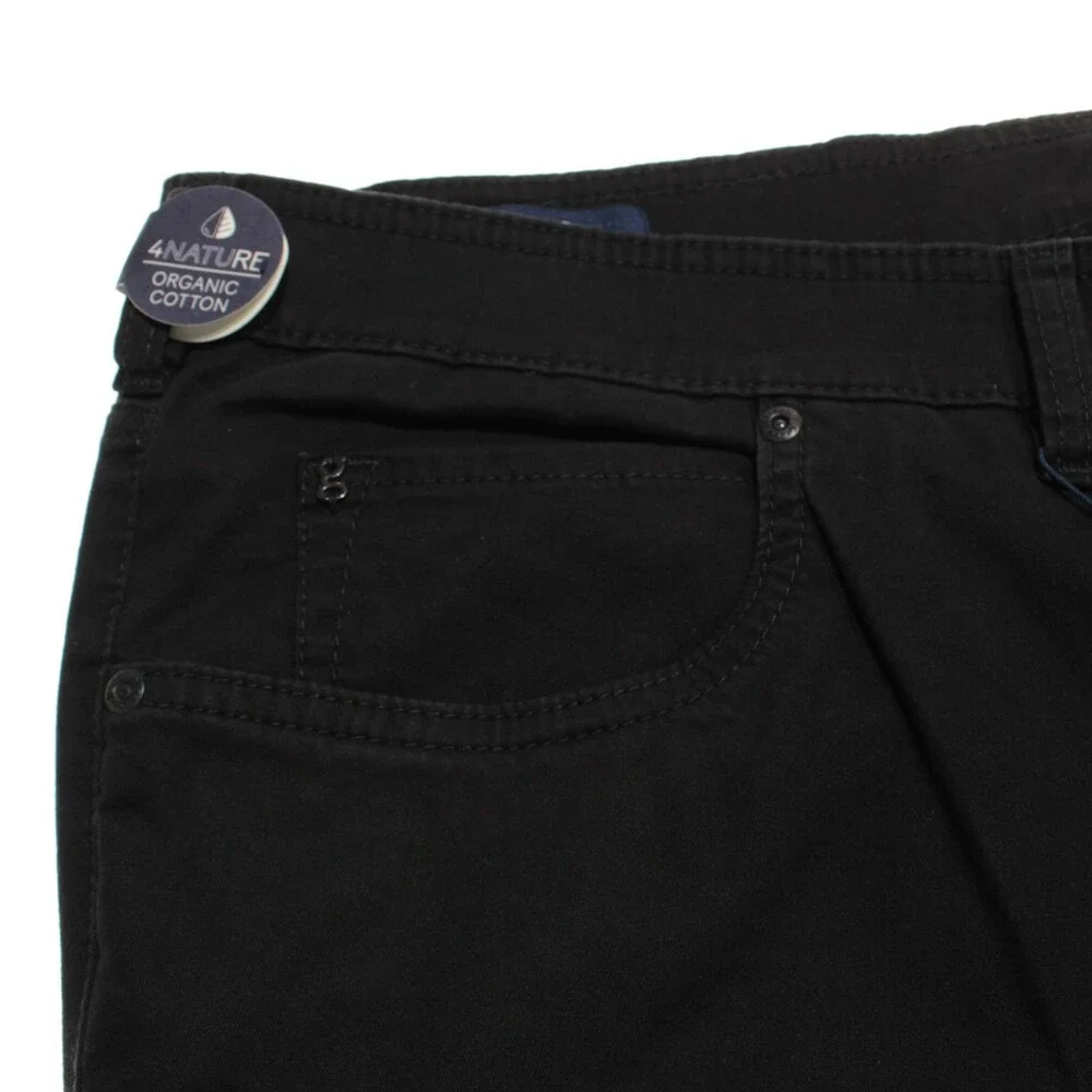 Gardeur NWT 5 Pocket Jean Cut Pants Size 44 US Regular Fit Bill-3 in Black